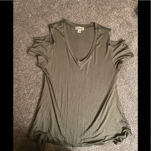 Cold shoulder T-shirt